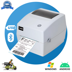 IMPRESORA DE ETIQUETA TÉRMICO DIRECTO modelo: LUXUR-450B con interfaz USB + BLUETOOTH